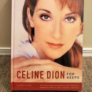 NWT & SEALED!! Celine Dion For Keeps Large Hardcover Book